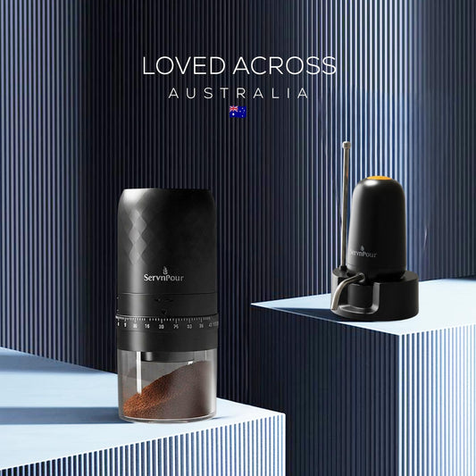 Wine & Coffee Essentials : Wine Decanter + Coffee Grinder